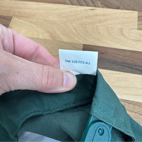 Vintage Rope Green Business Sennit Paddy SnapBack Ball Cap Hat Anderson SC OS - Picture 3 of 8